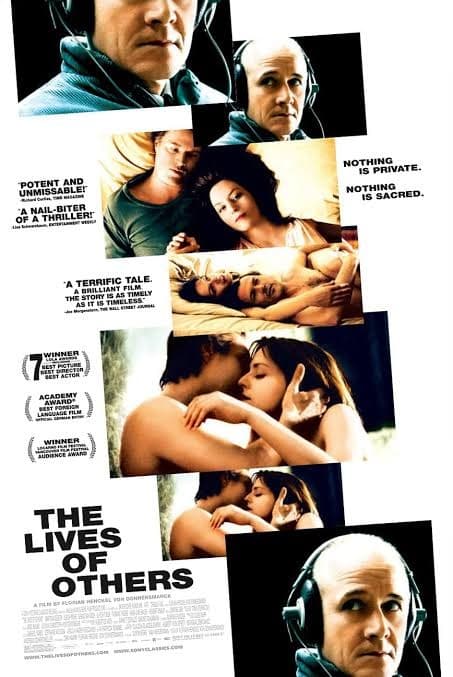Theatrical poster for The Lives of Others (Das Leben der Anderen)